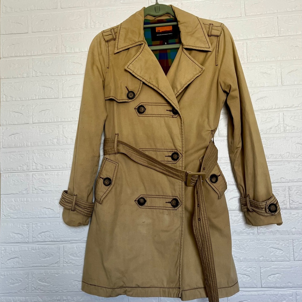 Brooklyn Industries Beige Trench Coat